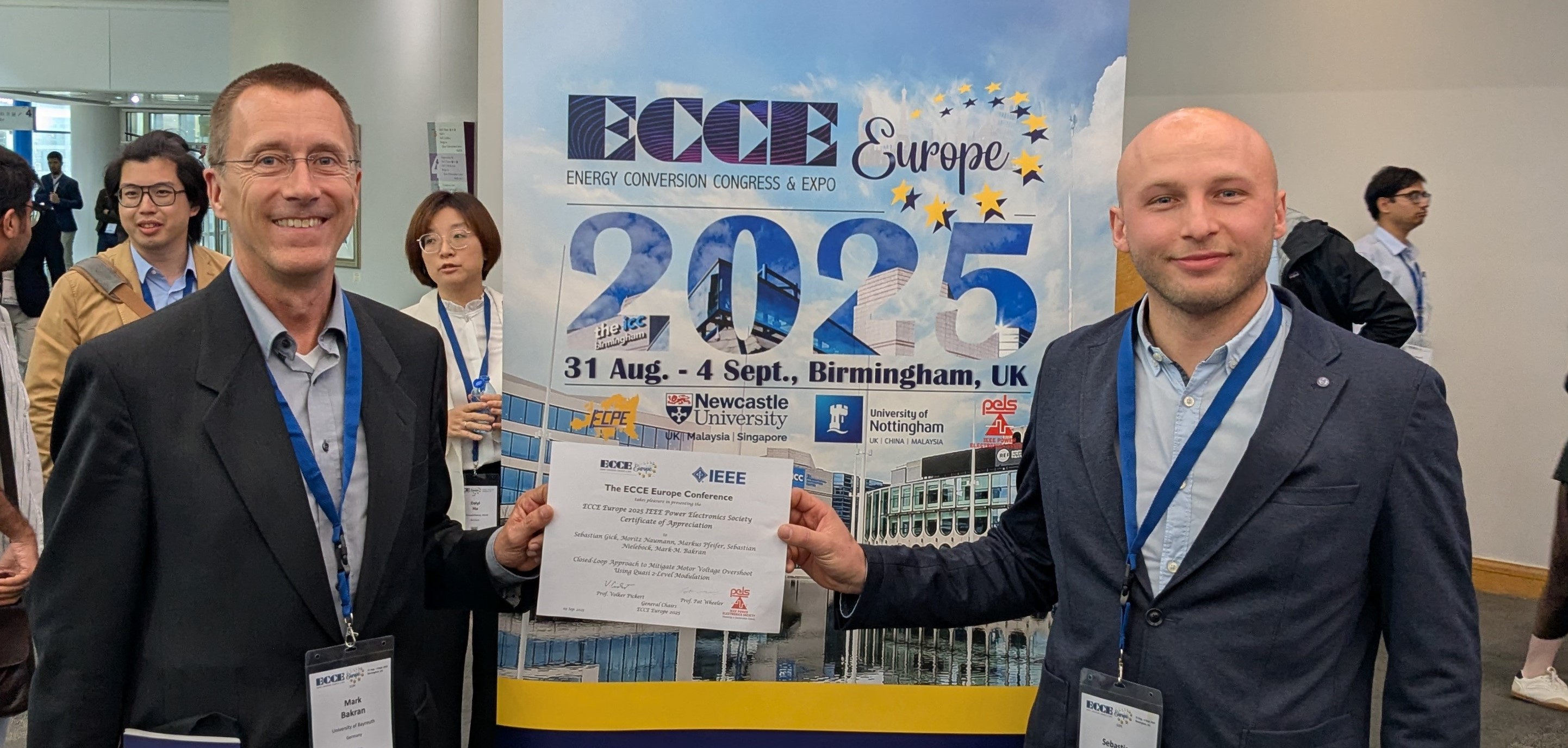 ECCE Auszeichnung S. Gick