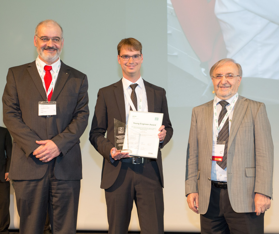 Dipl.-Phys. Stefan Hain wird mit dem Young Engineer Award 2016 ausgezeichnet