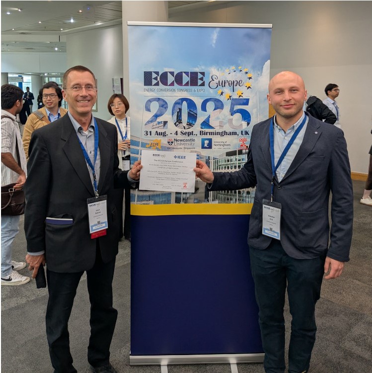 Prof. Dr.-Ing. M.Bakran bei ECCE mit S.Gick