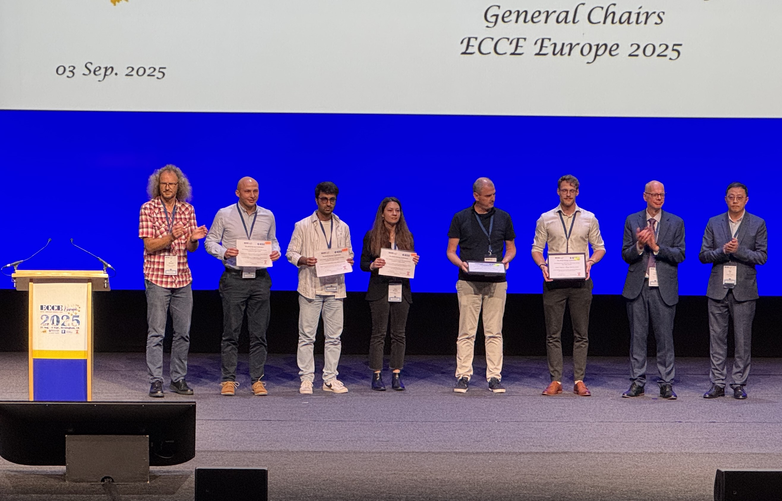 S.Gick bei ECCE Preisverleihung