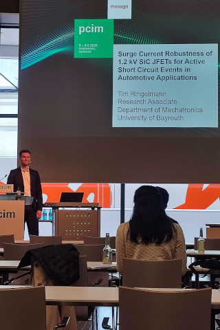 Tim Ringelmann auf PCIM 2025